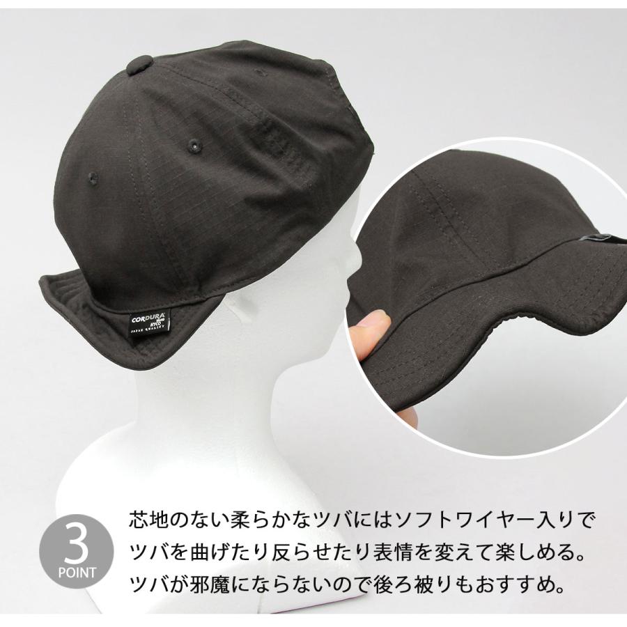 Basiquenti ベーシックエンチ 帽子 キャップ メンズ ナイロン