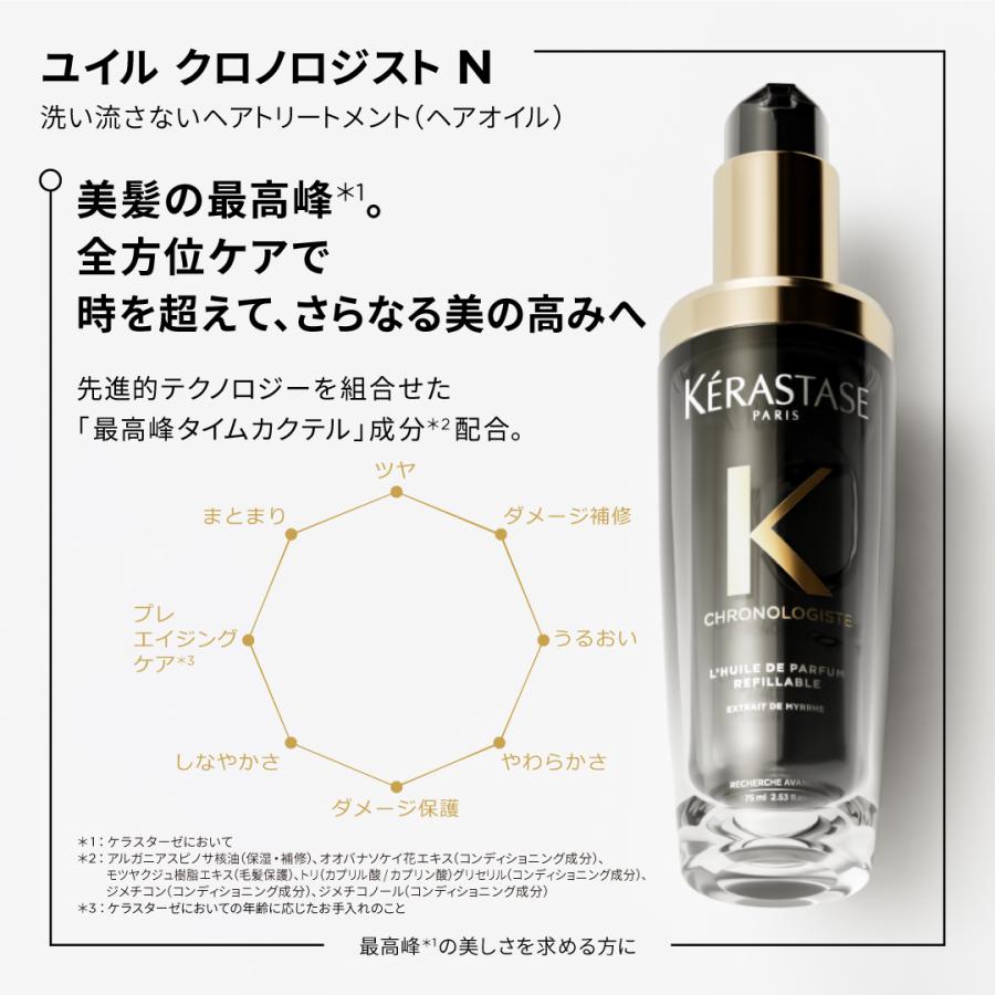 クロノロジスト 10％クーポン ケラスターゼ ユイル ヘアオイル N 75ml