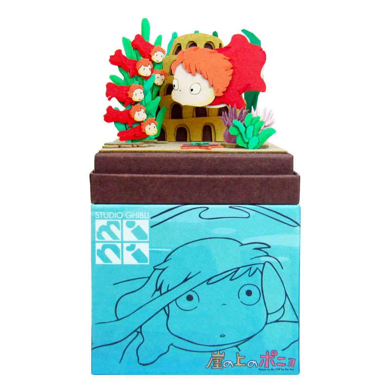 さんけい みにちゅあーとキット nonscale スタジオジブリmini 崖の上の
