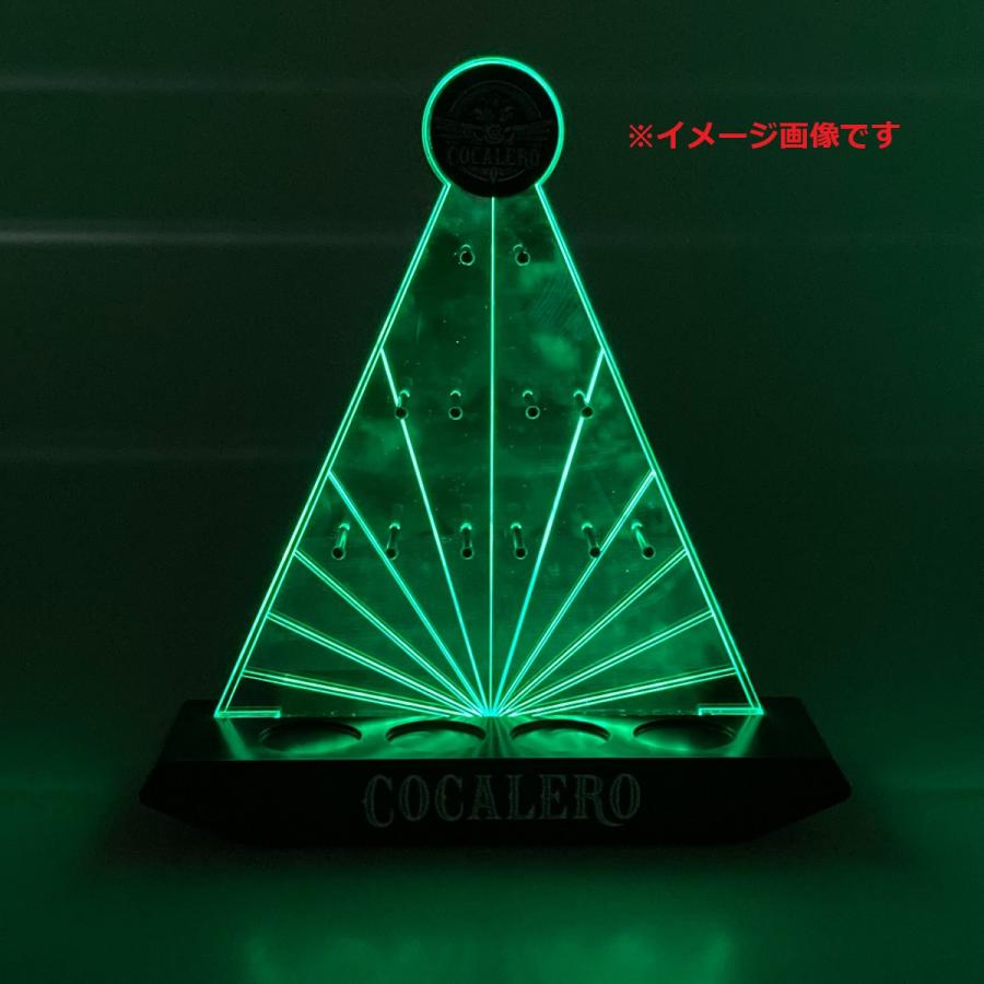 COCALERO コカレロ ボムタワー LEDディスプレイ グラス12個付き 未使用