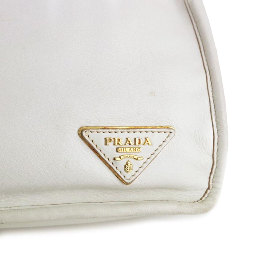 PRADA（プラダ） （中古）プラダ 三角プレート 2way ショルダー