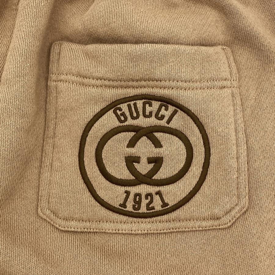 GUCCI（グッチ） エンブロイダリー コットンジャージーショートパンツ