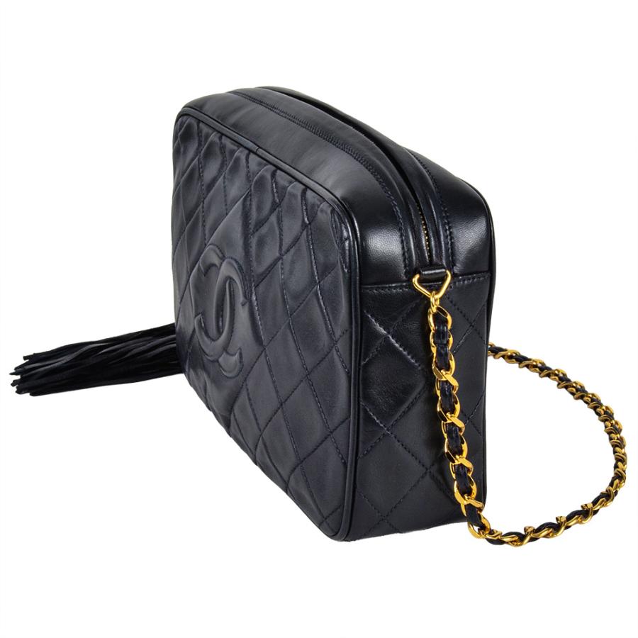 CHANEL（シャネル） マトラッセ チェーン ショルダーバッグ ラムスキン