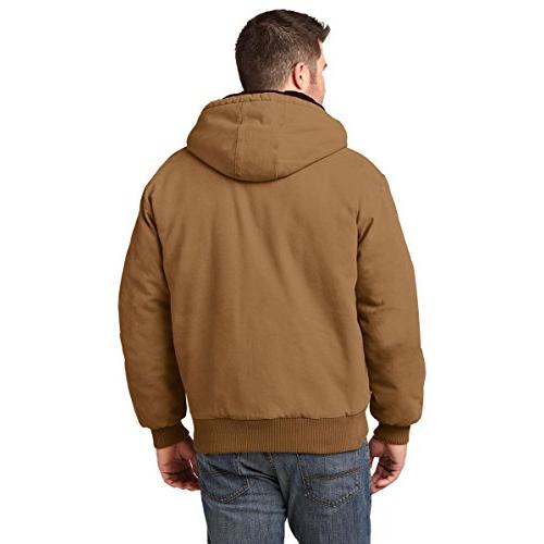 並行輸入品】CornerstoneメンズWashed Duck布断熱フード付き作業