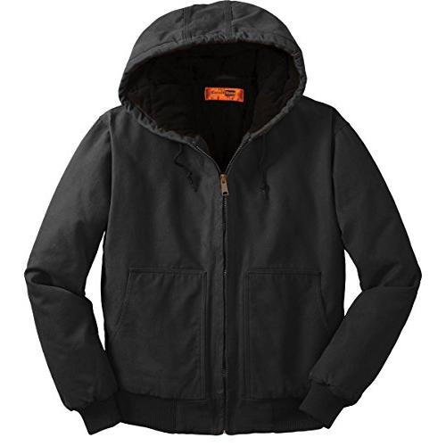 並行輸入品】CornerstoneメンズWashed Duck布断熱フード付き作業