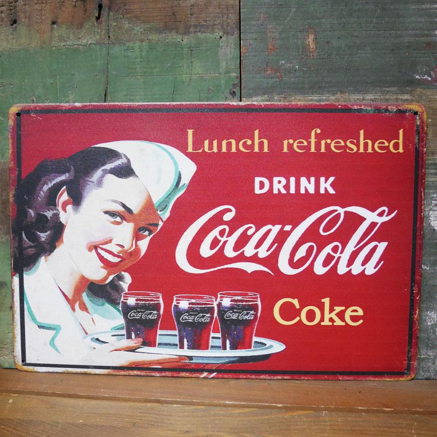Coca Cola（コカコーラ） lunch refleshed drink C.cola アメリカン
