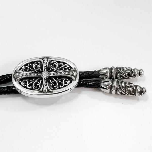 CHROME HEARTS（クロムハーツ） ボロ オーバルループタイ パヴェ