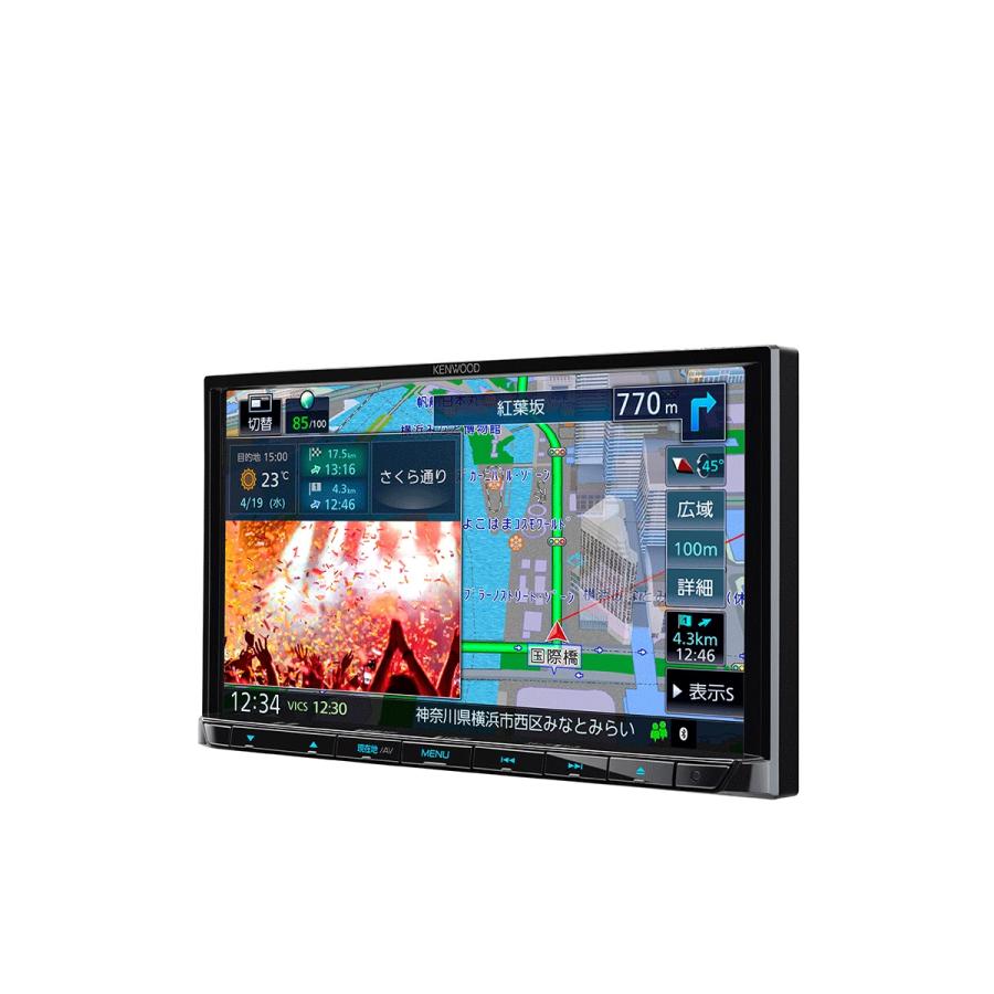 彩速ナビ MDV-S710 ケンウッド 7インチ 180mmモデル 地デジTV