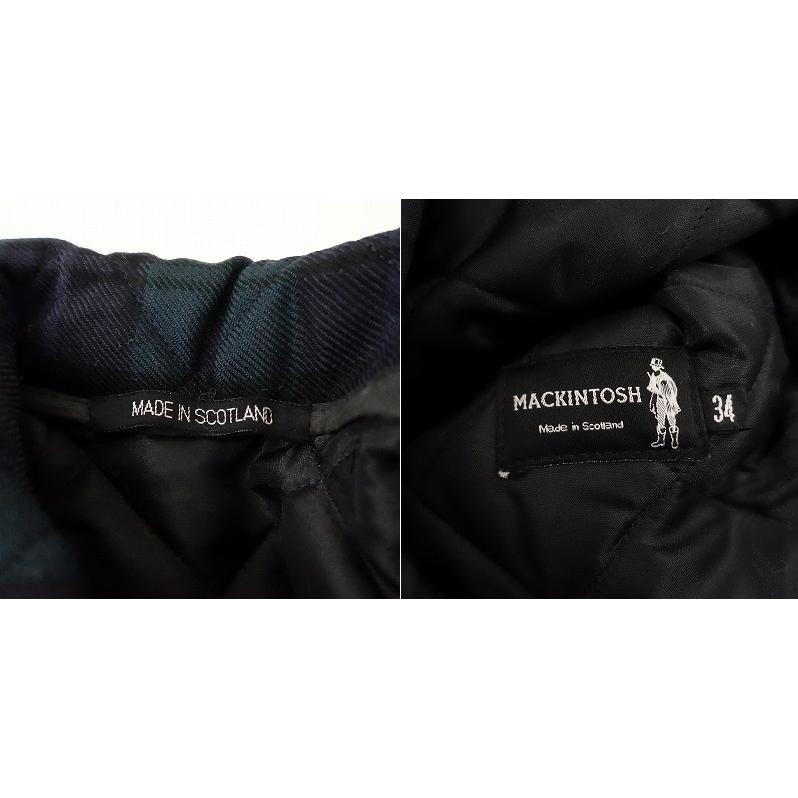 Mackintosh（マッキントッシュ） *ブラックウォッチキルティングコート