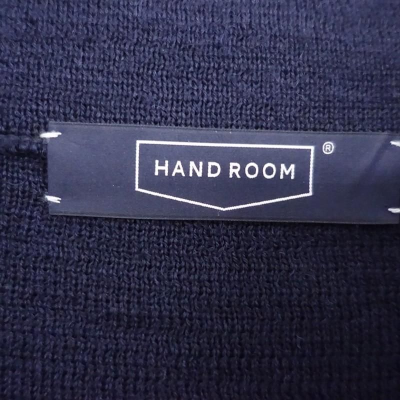 HAND ROOM（ハンドルーム） *ウールダブルボタンニットジャケット*S毛