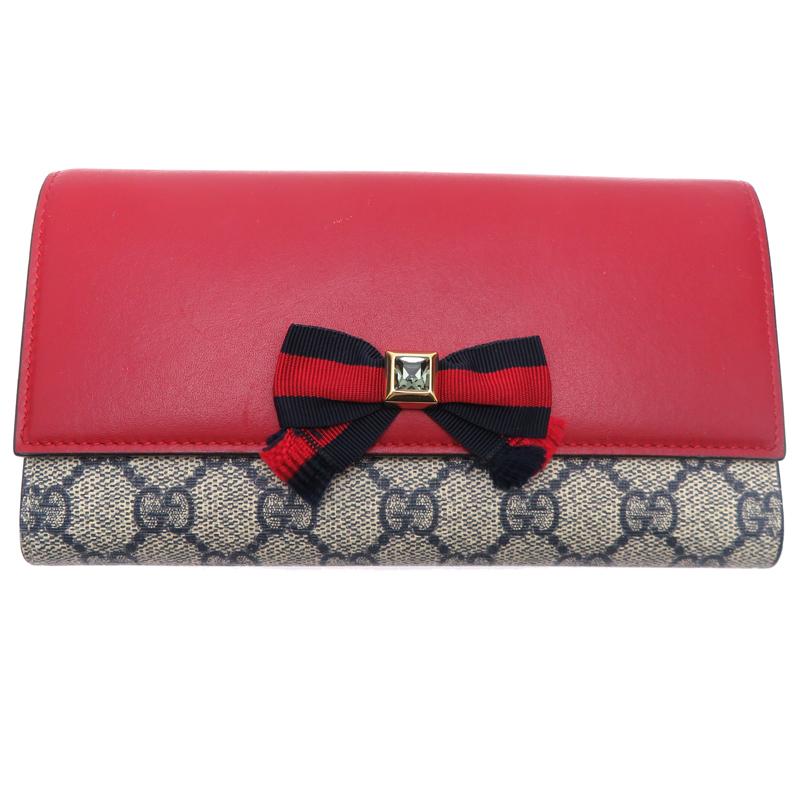GUCCI（グッチ） ［銀座店］GUCCI GGスプリーム リボン ロング