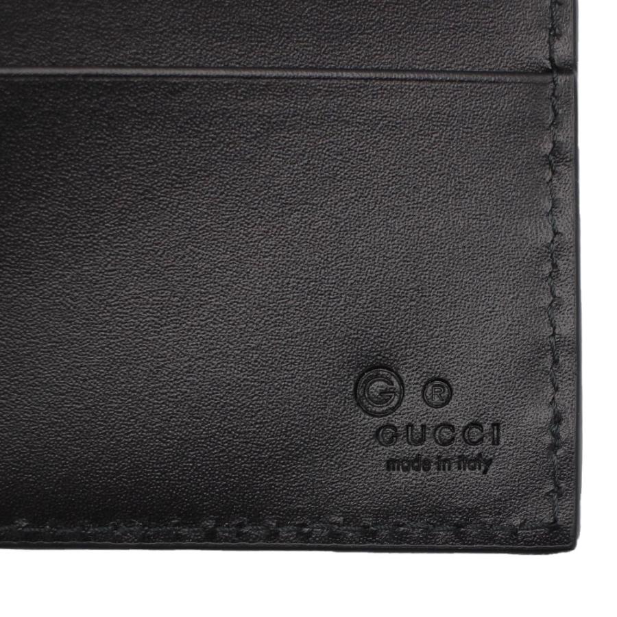 GUCCI（グッチ） GUCCI 779836 CWC1N 1000 二つ折り財布 ブラック