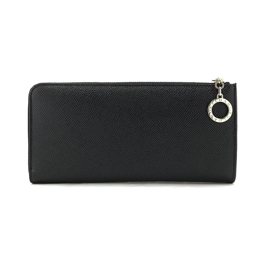 BVLGARI（ブルガリ） 長財布 L字ファスナー ブルガリブルガリ 型押し