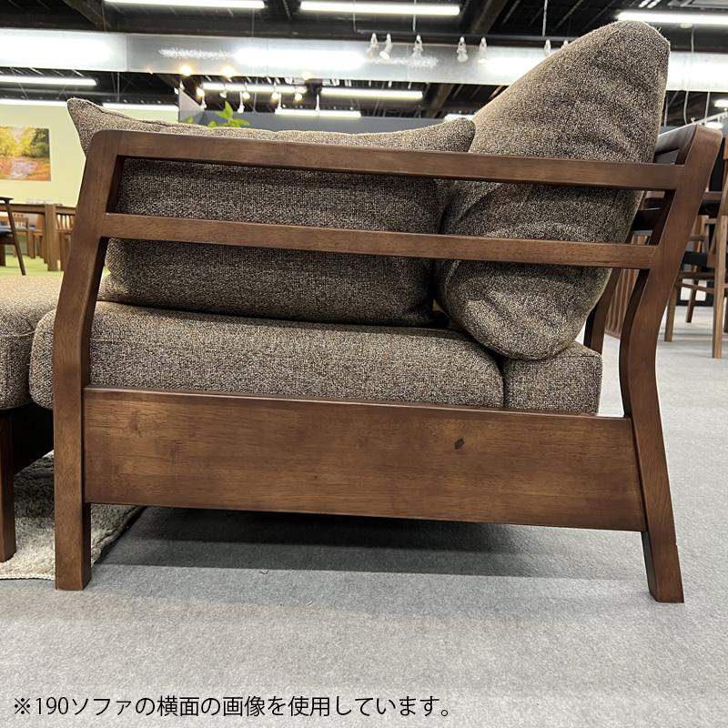 シギヤマ家具工業 ソファ ソファー 開梱設置可能 3人掛け I字 幅190 三