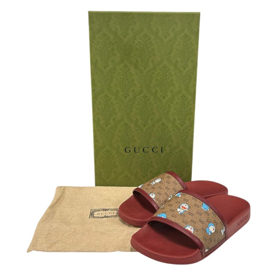 GUCCI（グッチ） 655026 ドラえもん GGスプリーム ラバーサンダル