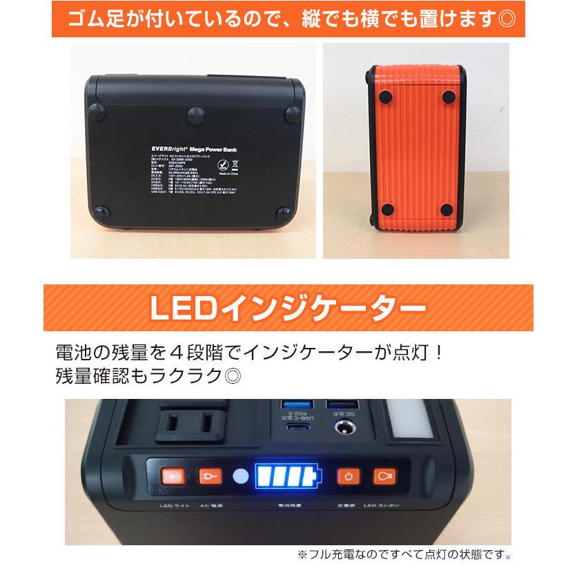 メテックス ポータブル電源 バッテリー EVERBright メガパワー