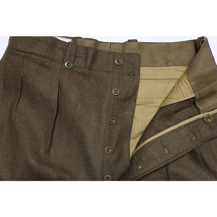 VINTAGE デッドストック フランス軍 M-52 トラウザー ウールパンツ