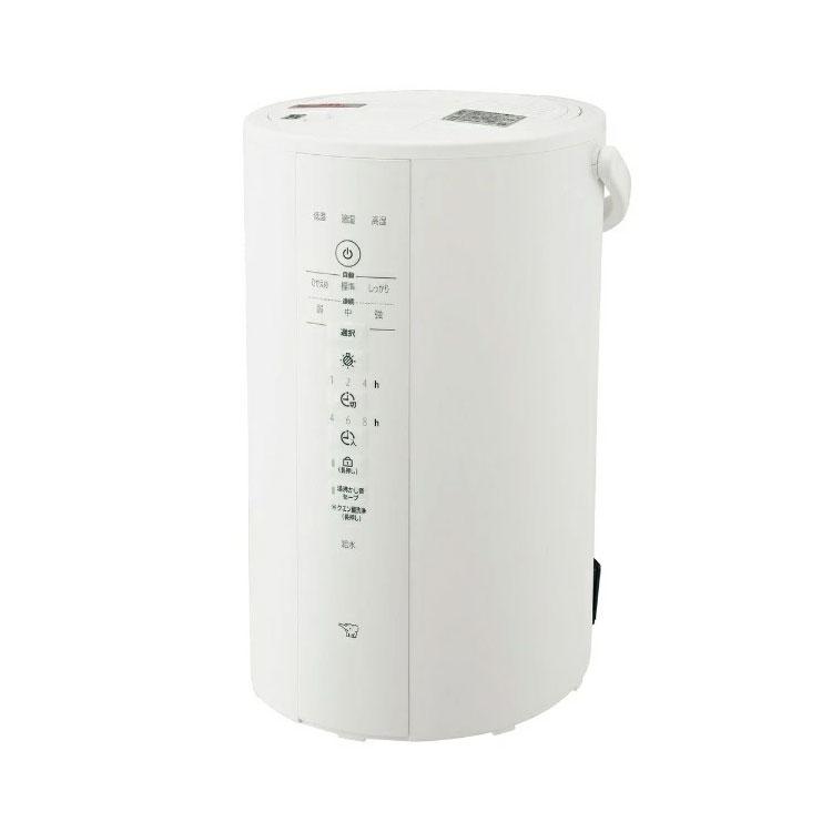 象印 ZOJIRUSHI スチーム式加湿器 グレー ホワイト EE-DE50 加湿器 : I