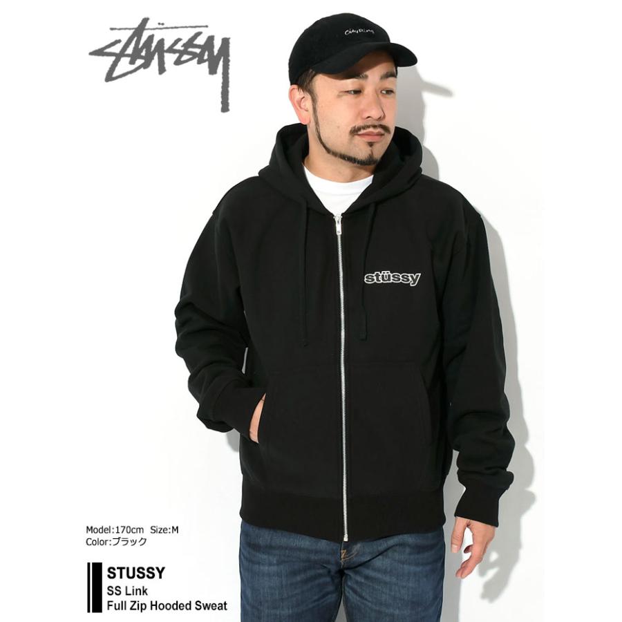 STUSSY（ステューシー） パーカー ジップアップ メンズ SS Link ( full