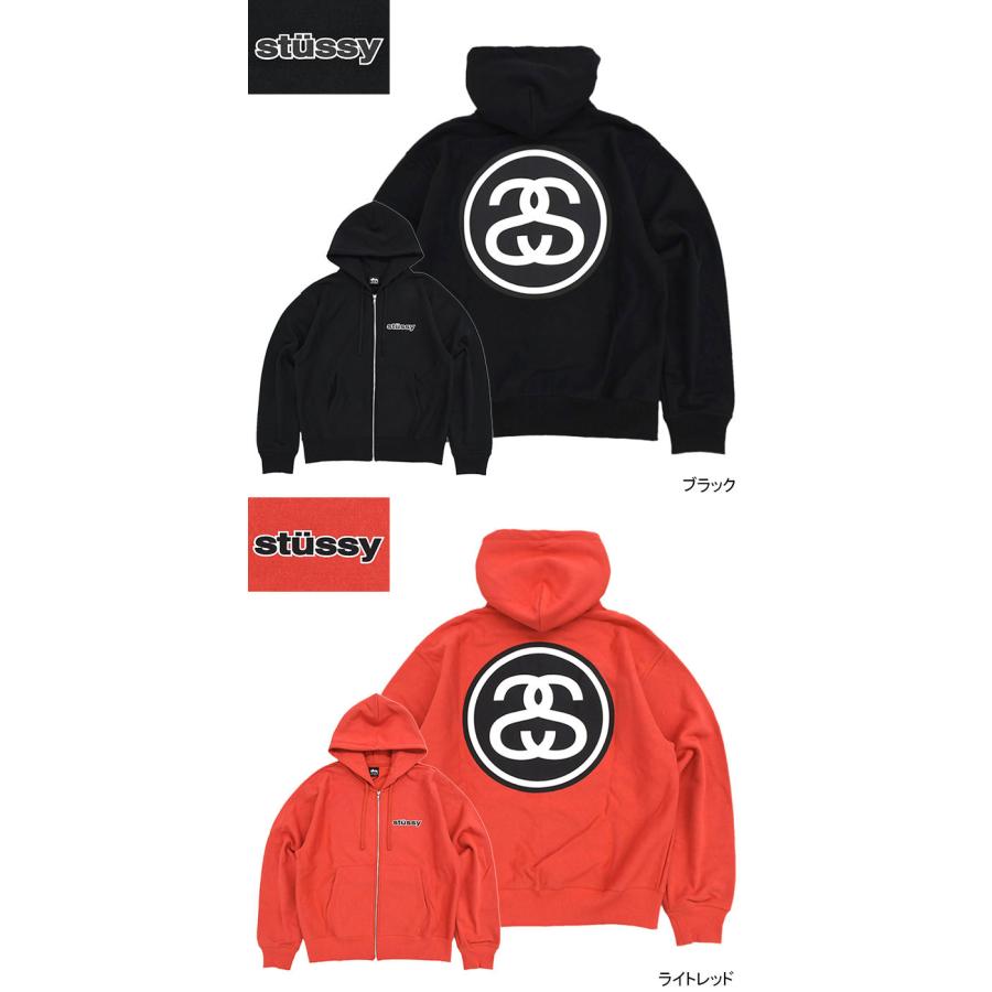 STUSSY（ステューシー） パーカー ジップアップ メンズ SS Link ( full