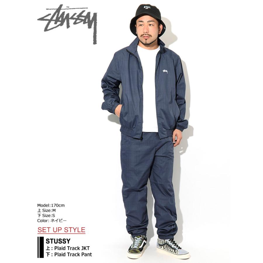 STUSSY（ステューシー） ジャケット メンズ Plaid Track ( stussy JKT