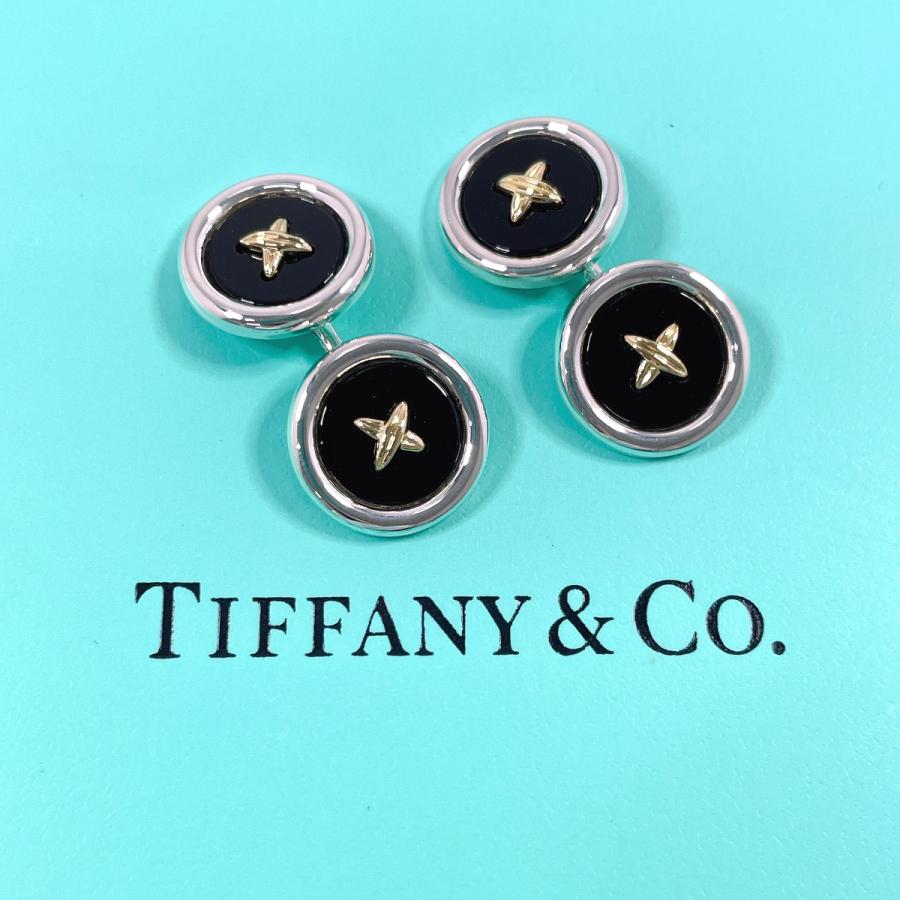 TIFFANY&Co.（ティファニー） カフス カフリンクス ボタンモチーフ