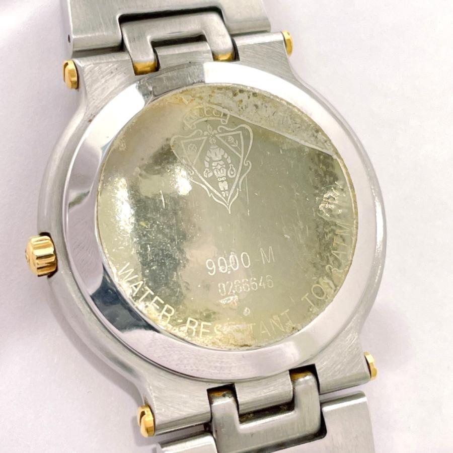 GUCCI（グッチ） 腕時計 9000M 11Pダイヤ ステンレススチール/GP