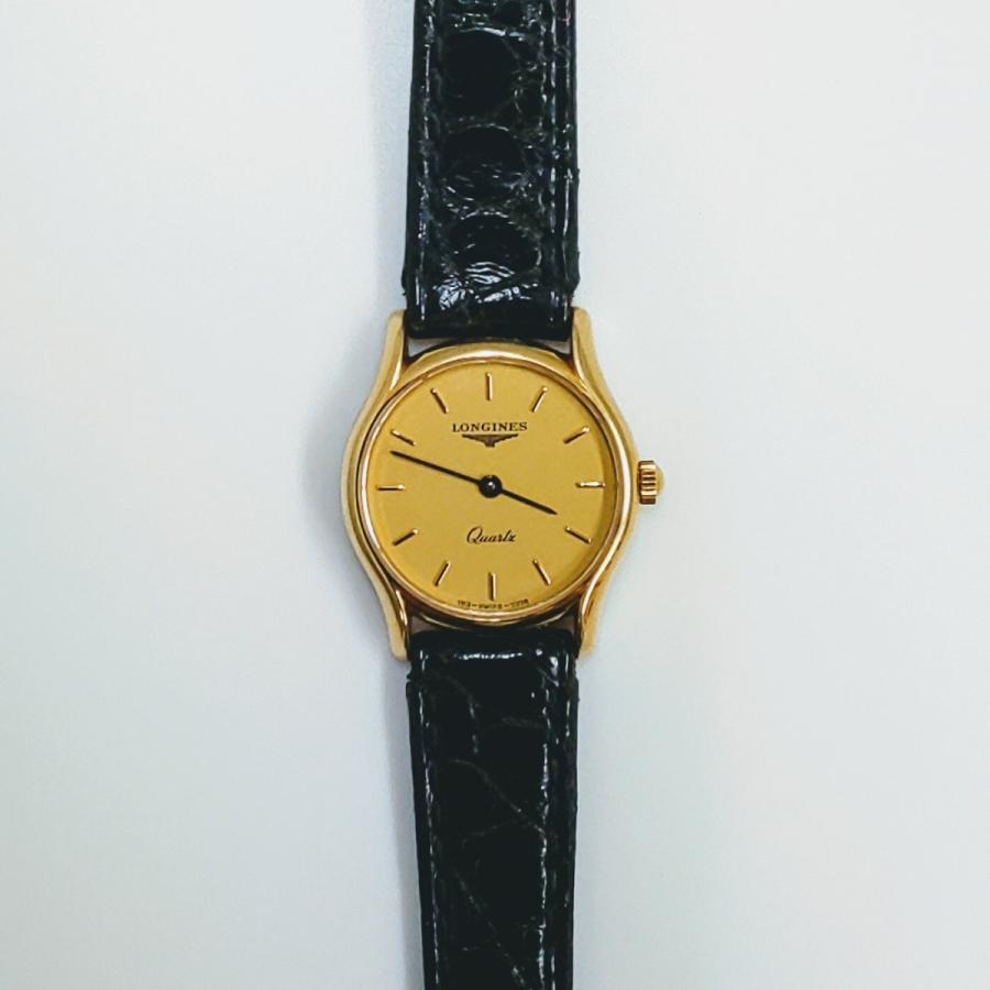 LONGINES（ロンジン） K18金無垢 婦人用腕時計 クォーツ 7378 6 121