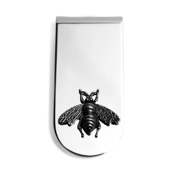 GUCCI（グッチ） マネークリップ 蜂モチーフ 456907 J8400 0701《返品
