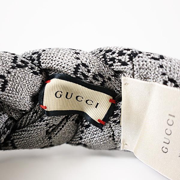 GUCCI（グッチ） ヘアバンド GG Monogram Headband 703673 3GAHE