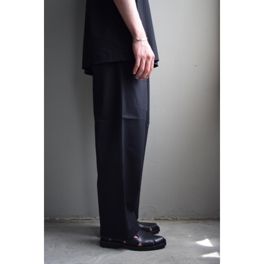 markaware（マーカウェア） DOUBLE PLEATED EASY TROUSERS ORGANIC