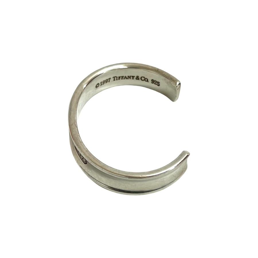 TIFFANY&Co.（ティファニー） 極 美品 箱付 1837 ナローバングル ロゴ