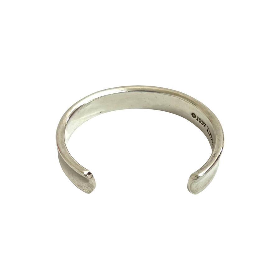 TIFFANY&Co.（ティファニー） 極 美品 箱付 1837 ナローバングル ロゴ