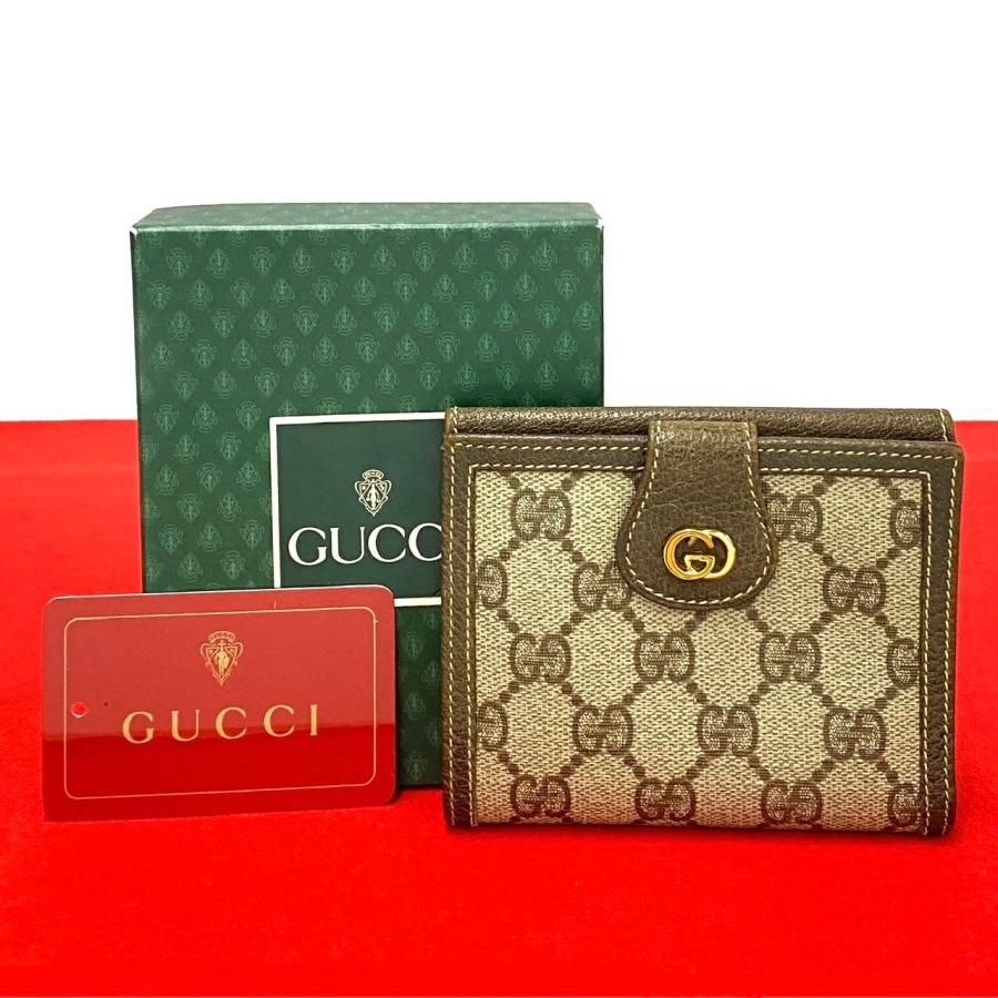 GUCCI（グッチ） 極 美品 箱付き オールドグッチ ヴィンテージ GG ロゴ