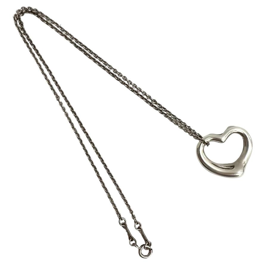 TIFFANY&Co.（ティファニー） 極 美品 オープンハート ネックレス