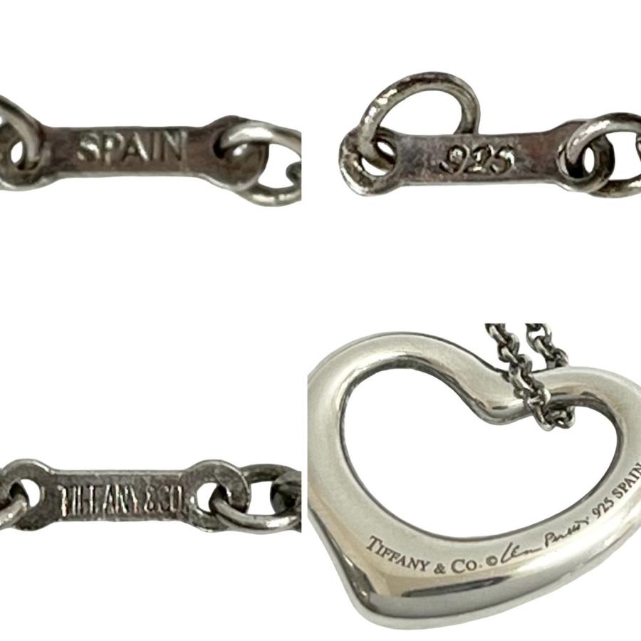 TIFFANY&Co.（ティファニー） 極 美品 オープンハート ネックレス