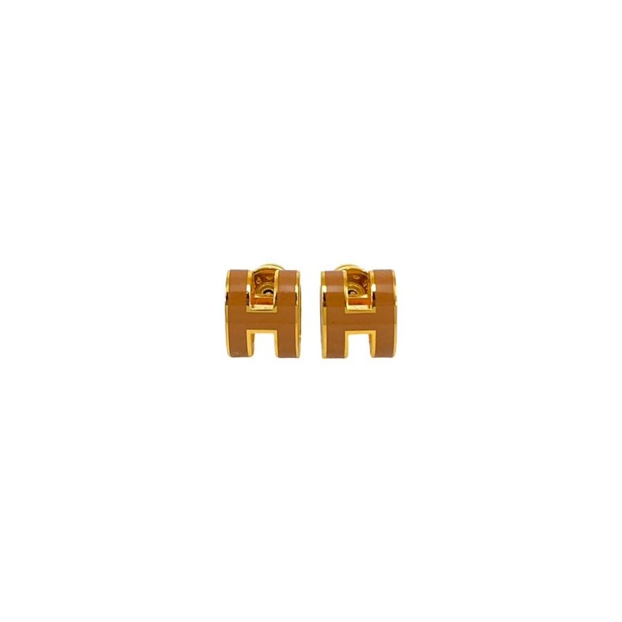 HERMES（エルメス） 極 美品 袋付き ミニ ポップアッシュ H モチーフ