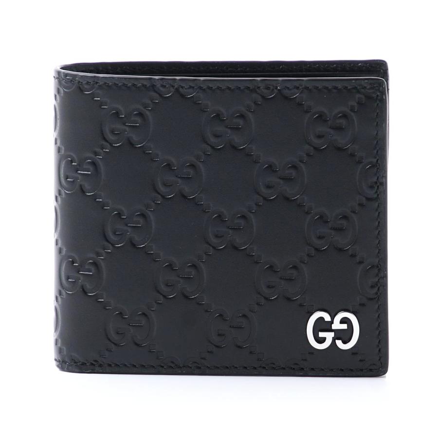 GUCCI（グッチ） GUCCI 2つ折り財布 小銭入れ付き シグネチャー