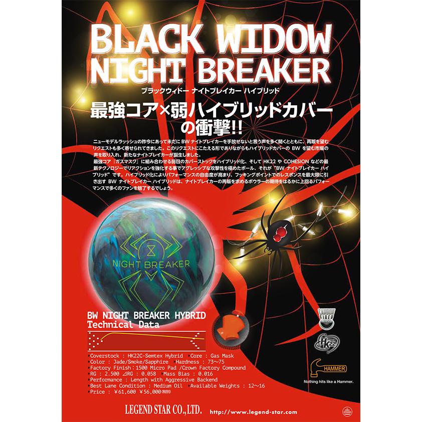 ブラックウィドー ナイトブレイカー ハイブリッド Hammer / BLACK