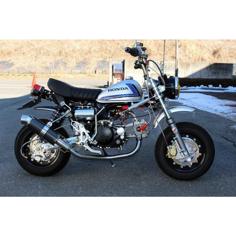 モンキーZ50Jストリートベーシックマフラーカーボン : ミニモト公式