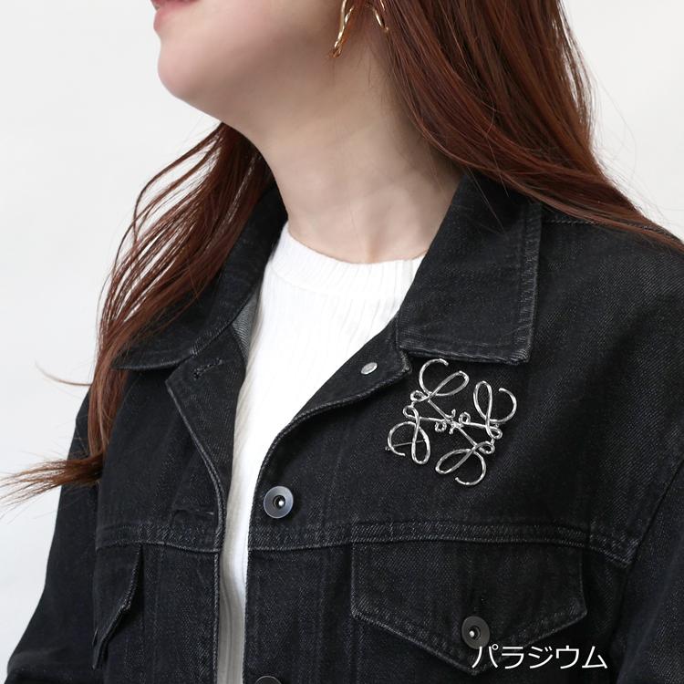 LOEWE（ロエベ） [新品/ラッピング済] ブローチ アナグラム ゴールド