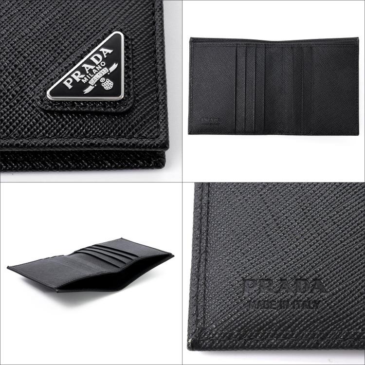 PRADA（プラダ） サフィアーノ トライアングル 財布 二つ折り財布