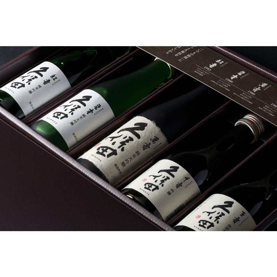 久保田 日本酒ギフト 久保田5本セット 萬寿〜百寿 300ml（久保田