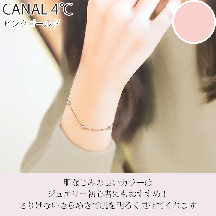 Canal4℃（カナルヨンドシー） リボン済&紙袋 カナル 4°c ブレスレット