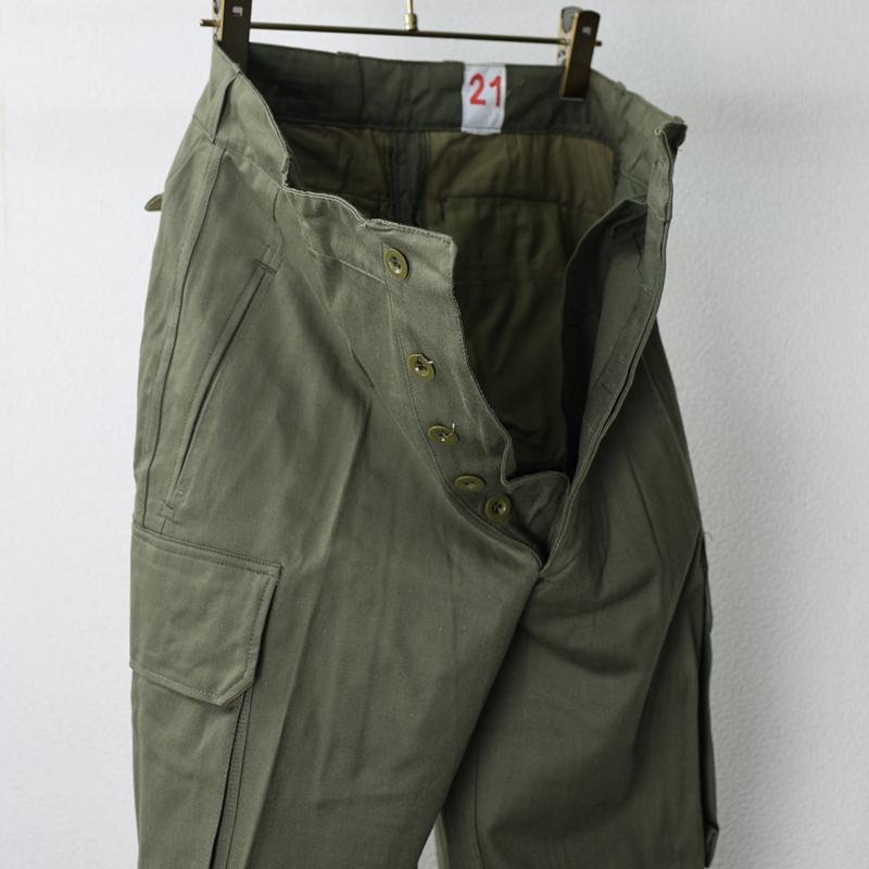 フランス軍. M-47カーゴパンツ[後期型]《実物・新品(未使用品)》 FRA
