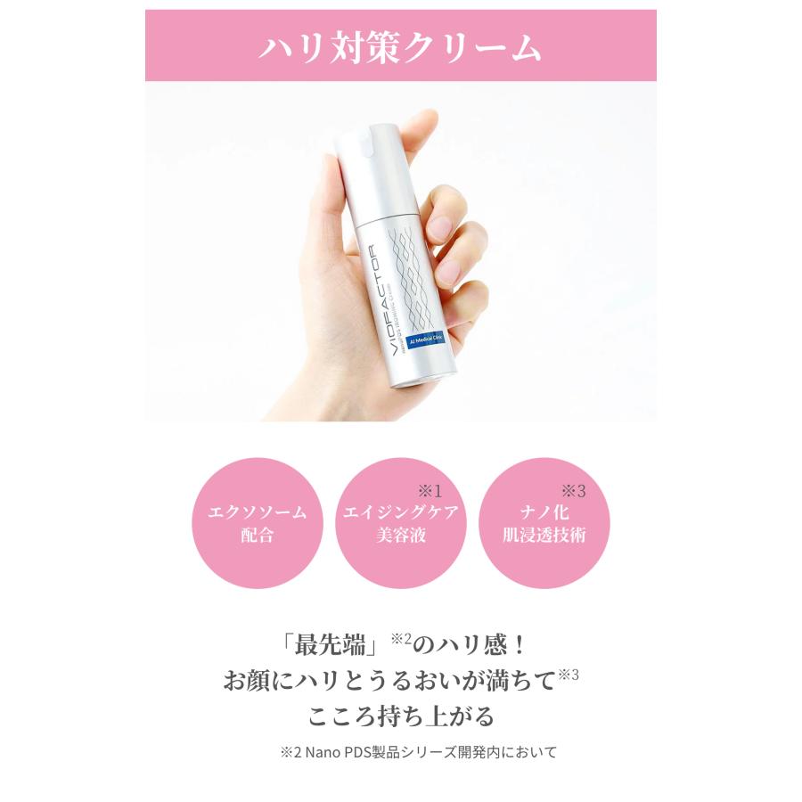 nano PDS アイロニングフェイスクリーム NMN、エクソソーム配合