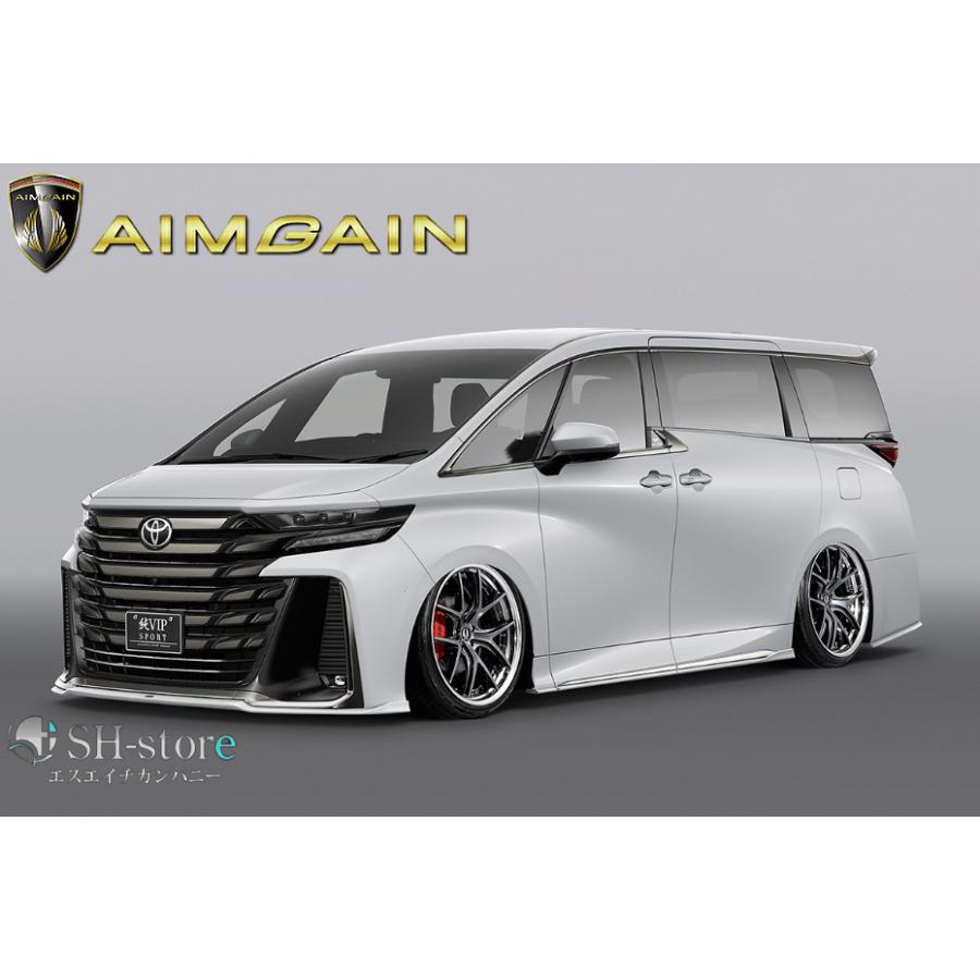 40系ヴェルファイアエアロフルキット3点セット未塗装エイムゲイン