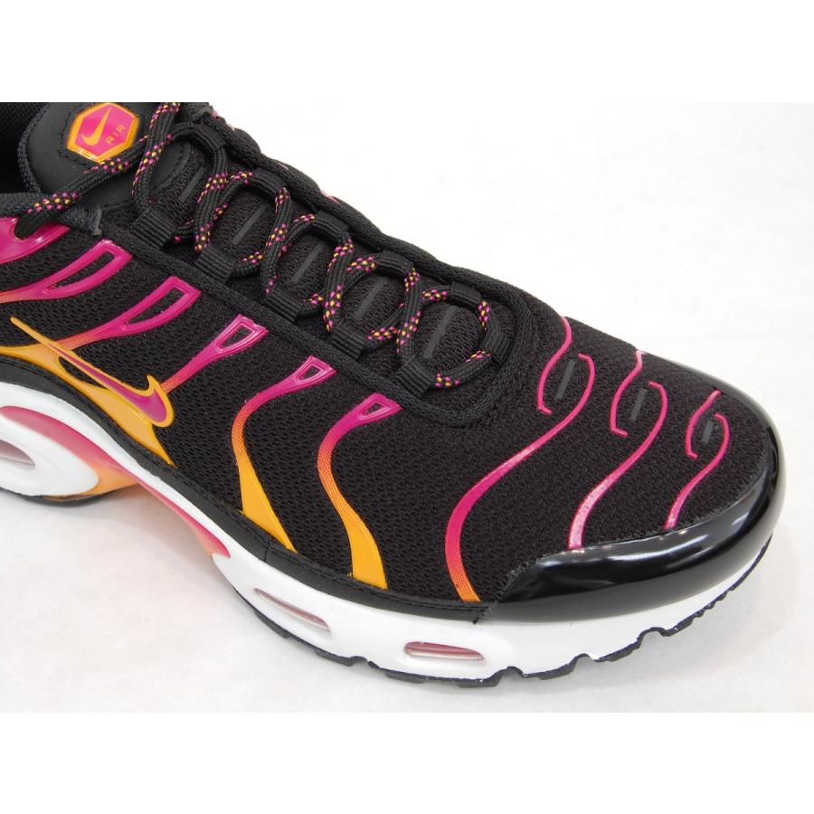 エア マックス プラス NIKE Air Max Plus gs Black/Active Pink