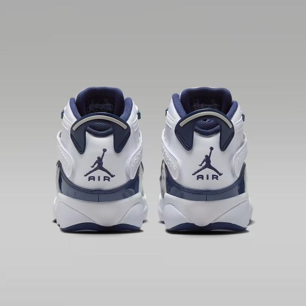 Jordan NIKE 6 Rings White/Neutral Grey/Midnight Navy ナイキ