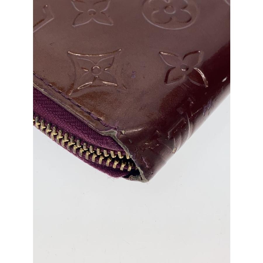 LOUIS VUITTON◇ジッピー・ウォレット_モノグラム・ヴェルニ_BRD